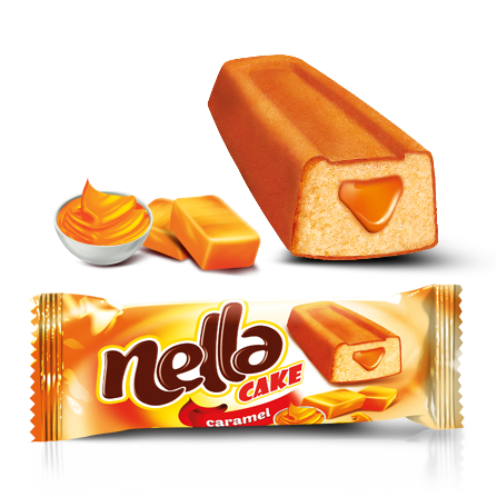 Nella Caramel Sauce Filled Cake Cocoa